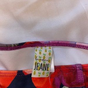 Kortni Jeane floral bottoms